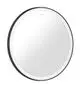 Hansgrohe-Xarita-Lite-S-Spiegel-mit-runder-LED-Beleuchtung-700-30-Wandschalter-Mattschwarz-54966670 gallery number 1